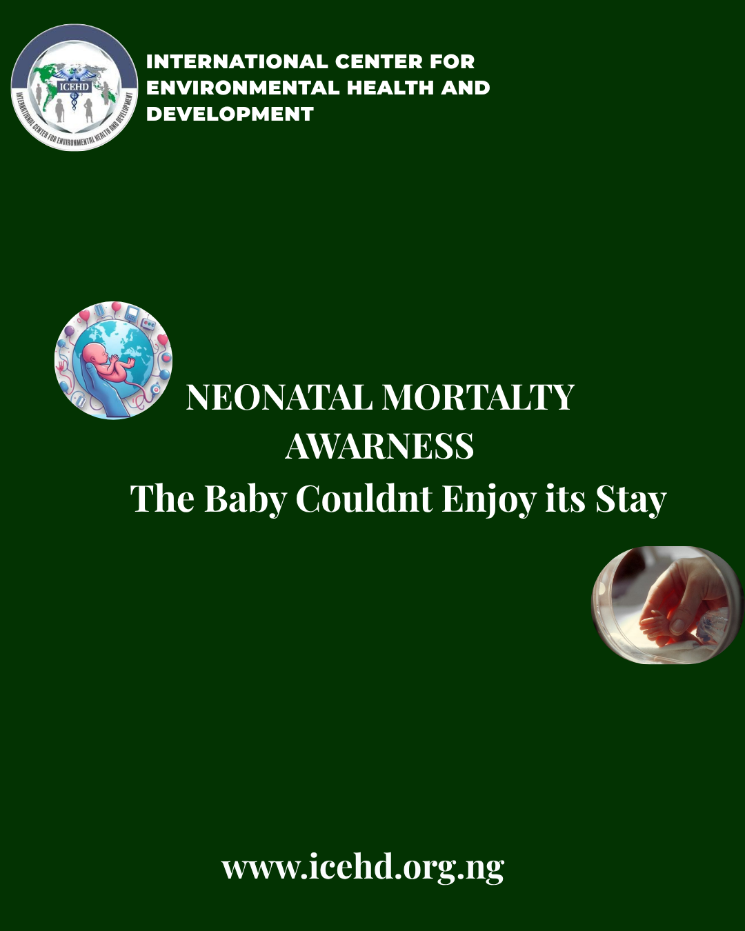 THE BABY COULDN’T ENJOY ITS STAY