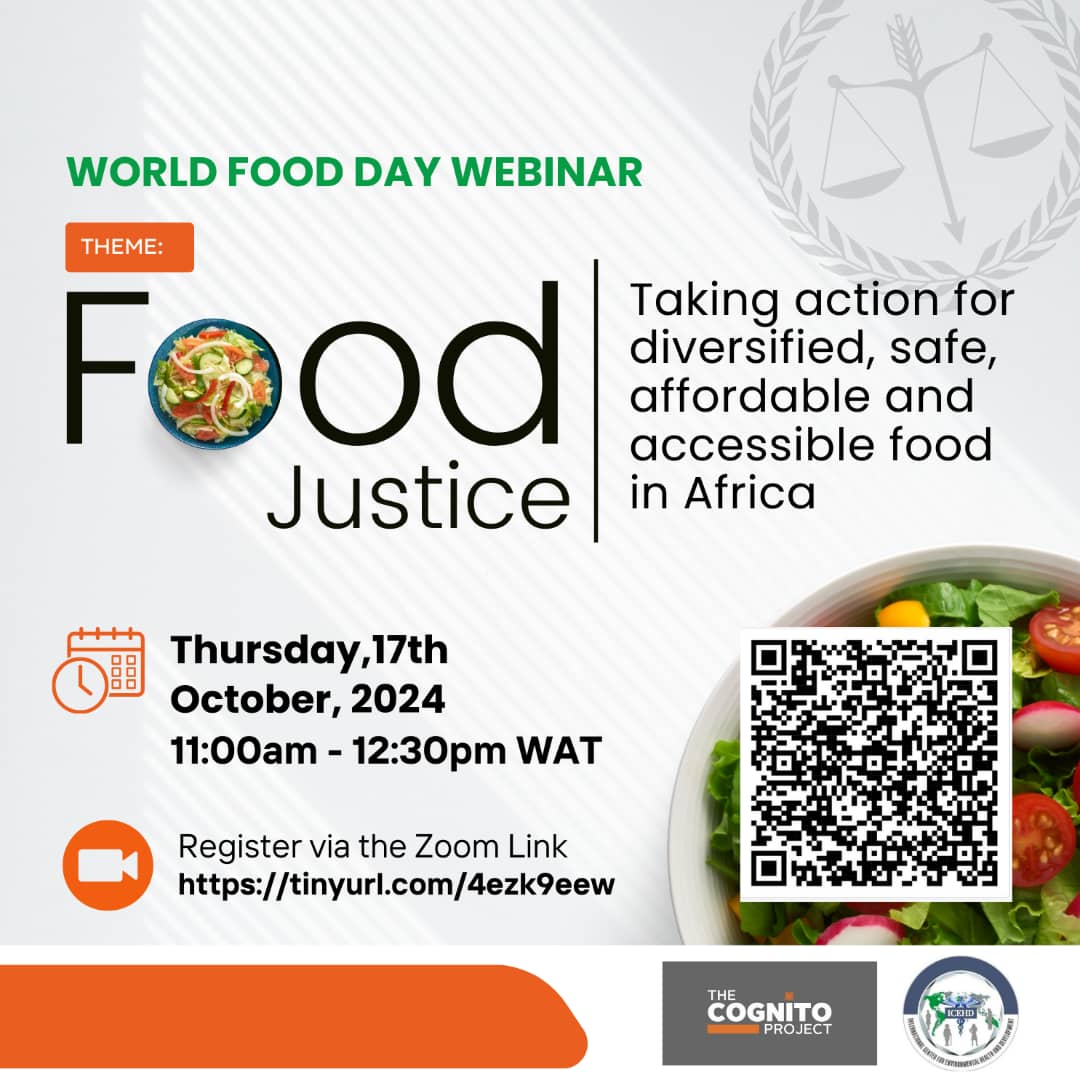 World Food Day 2024 Webinar: Food Justice in Africa